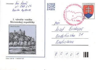 Poštová história