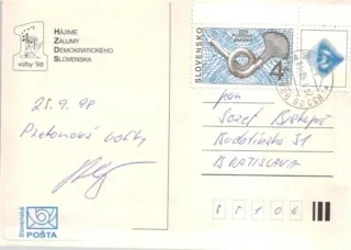 Poštová história