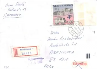 Poštová história
