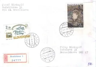 Poštová história