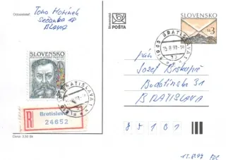Poštová história