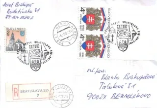 Poštová história