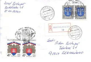 Poštová história