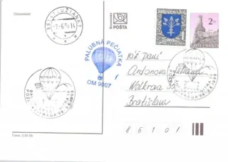 Poštová história