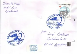 Poštová história