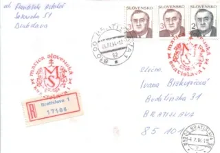 Poštová história