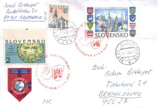 Poštová história