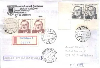 Poštová história