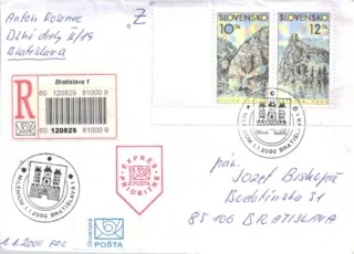Poštová história