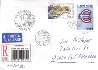 Poštová história