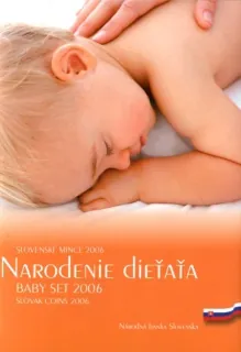 2006 Sada Slovenských mincí Narodenie dieťaťa
