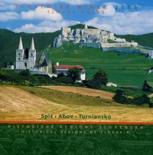 2006 Sada Slovenských mincí Spiš, Abov, Turniansko