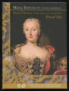 2017 Sada mincí - Mária Terézia, 300. Výročie narodenia - PROOF