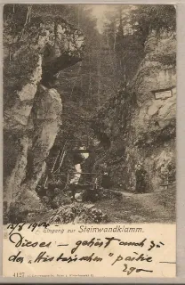 Steinwandklamm