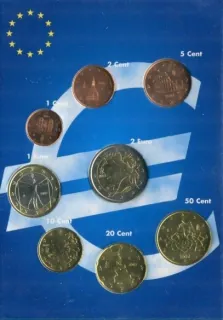 Taliansko 2002 sada mincí