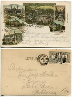 Trenčianske Teplice (litografia)