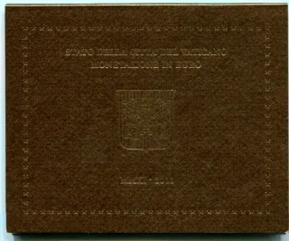 Vatikán sada mincí 2011