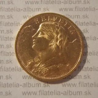 Zlato - Helvetia - 20 Fr 1935