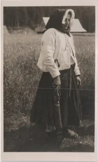 Žena zo Zazrivej- foto Plicka