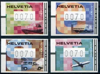 Automatové známky, séria 11-14