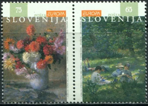 0142-0143 Kvety