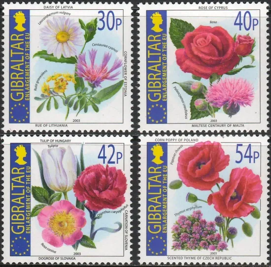 1050-1053 Kvety