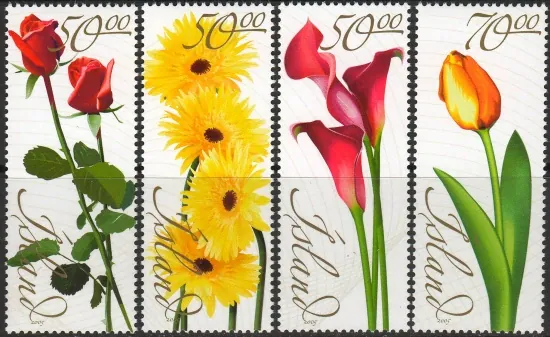 1089-1092 Kvety