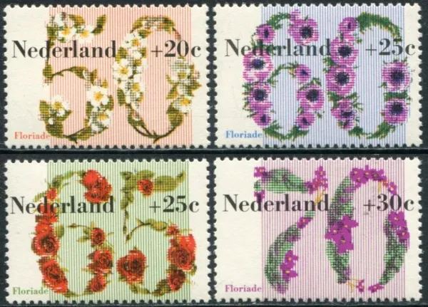 1203-1206 Kvety