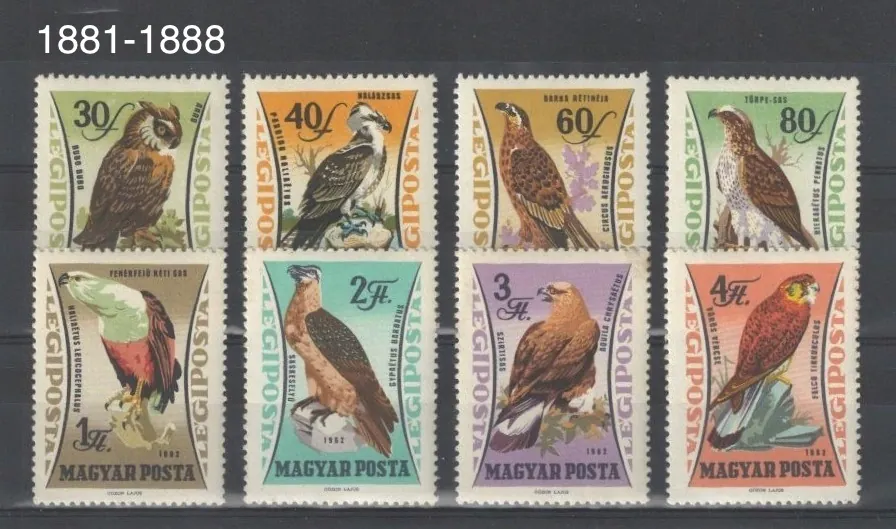 1881-1888 ** Vtáky