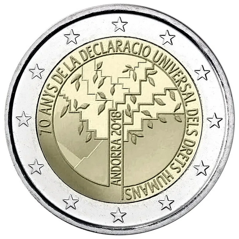 2018 - II / Pamätná minca Andorra 2€