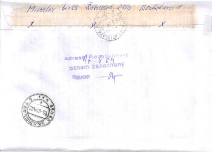 Poštová história