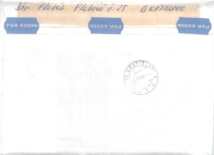 Poštová história