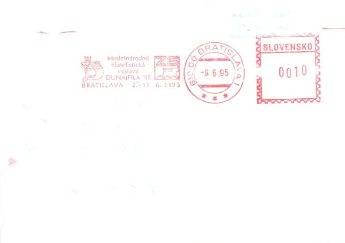 Poštová história