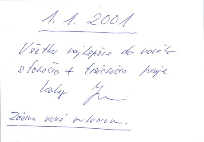Poštová história