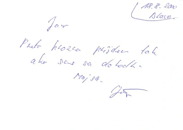 Poštová história