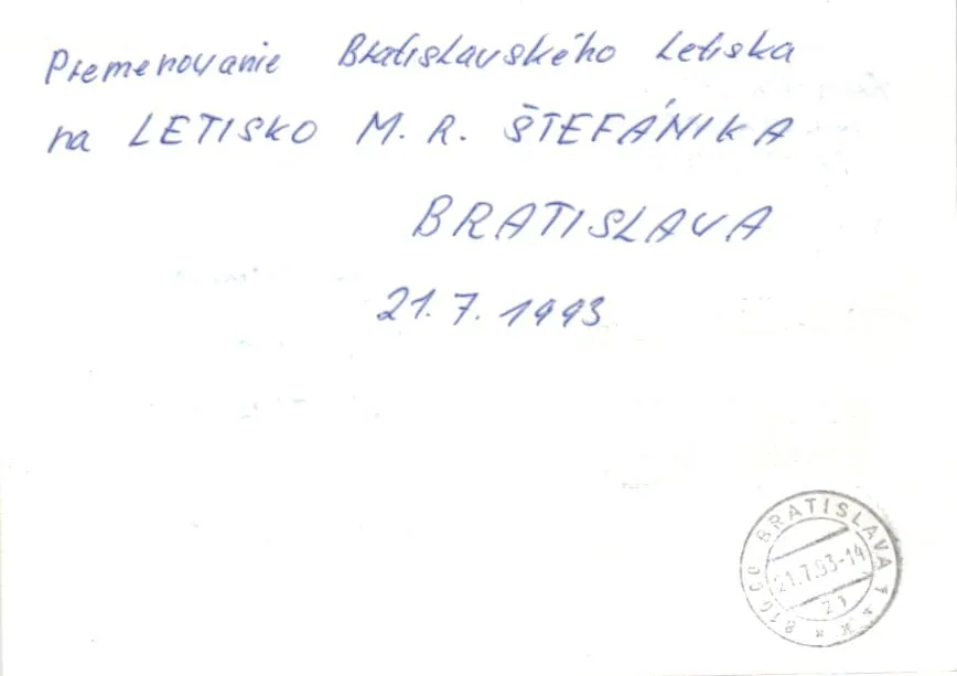 Poštová história