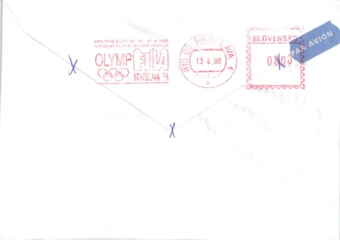 Poštová história