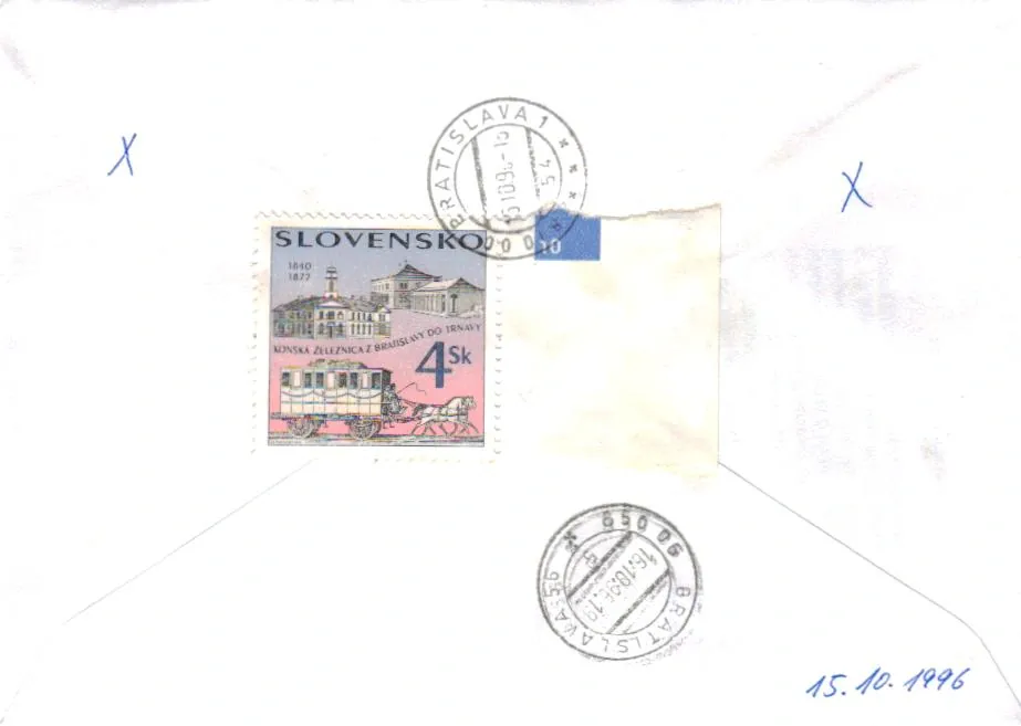 Poštová história