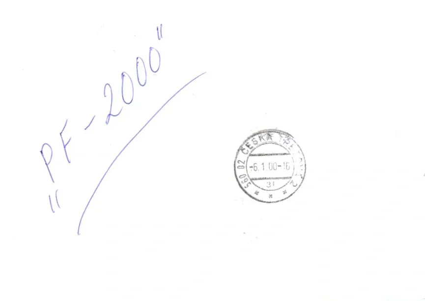 Poštová história
