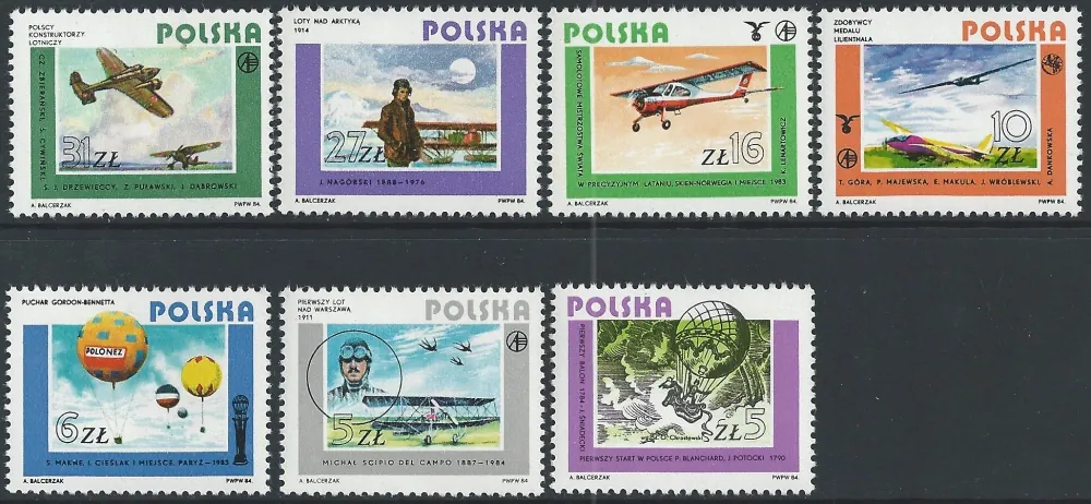 2939-2945 Lietadlá