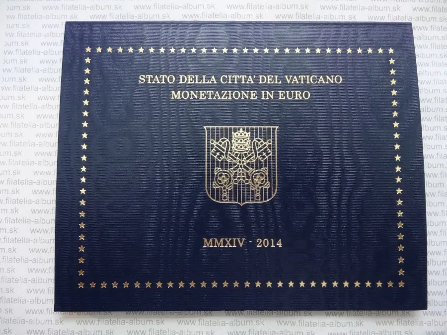 Vatikán sada mincí 2014