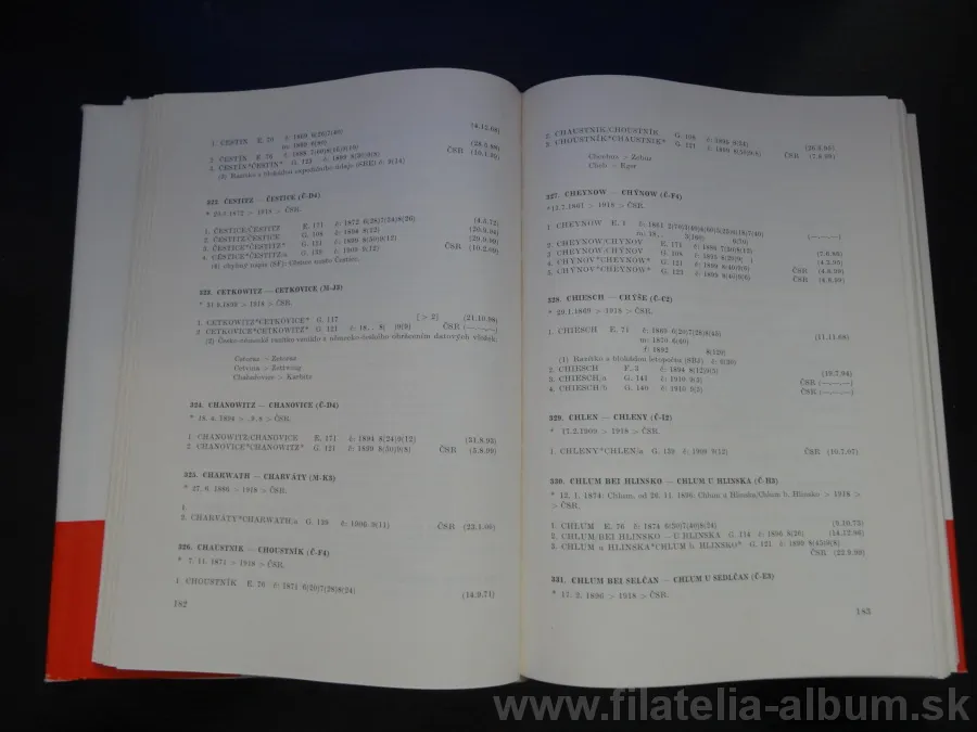 Monografie Československých známek 13.diel