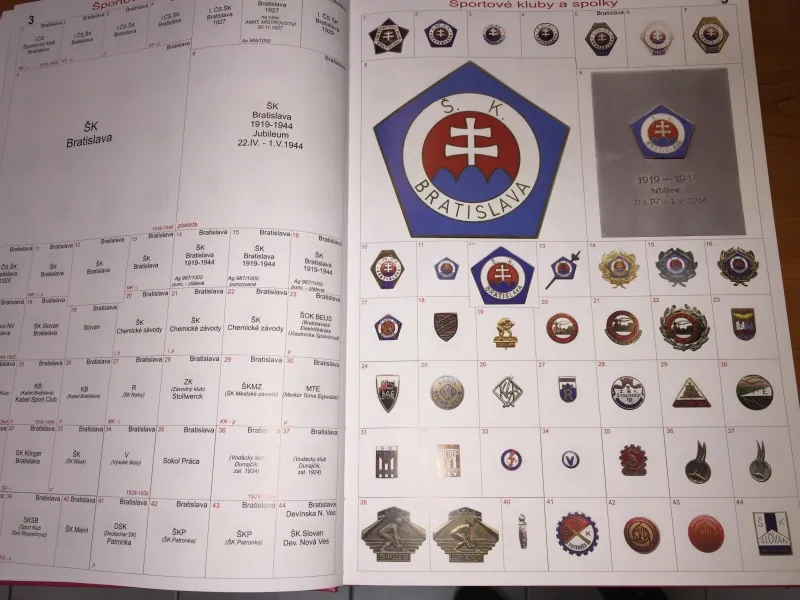 Katalóg športových odznakov Slovenska 1892 - 2016
