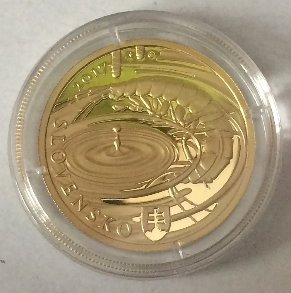 2017 - 100 Euro - Jaskyne Slovenského krasu PROOF
