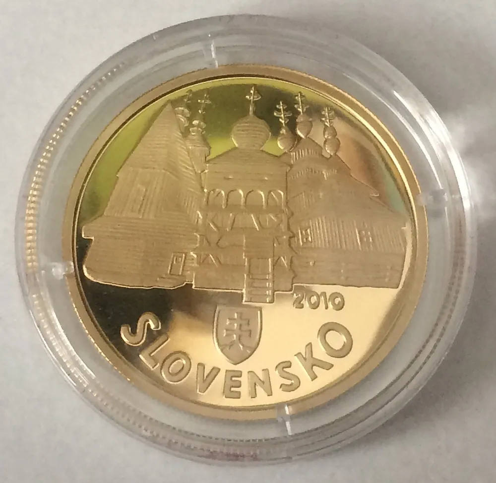 2010 - 100 Euro - Drevené Chrámy