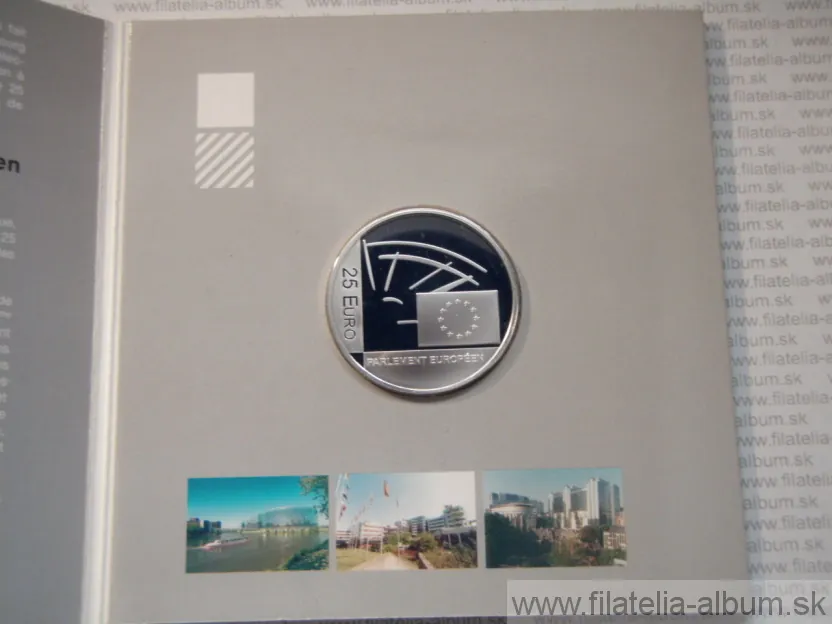 2004 Luxemburg 25€ Jubilejná minca