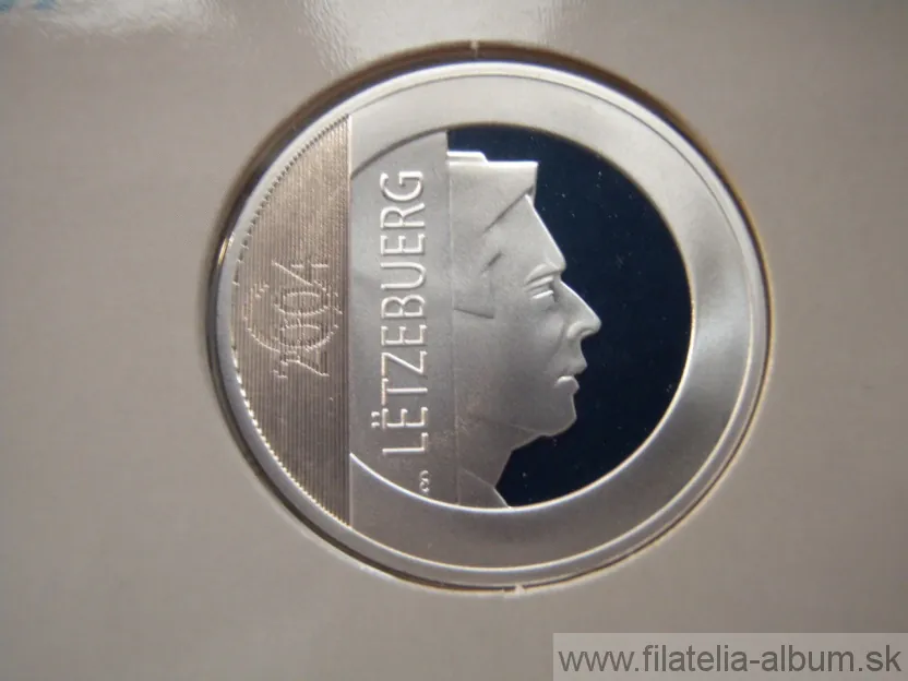 2004 Luxemburg 25€ Jubilejná minca