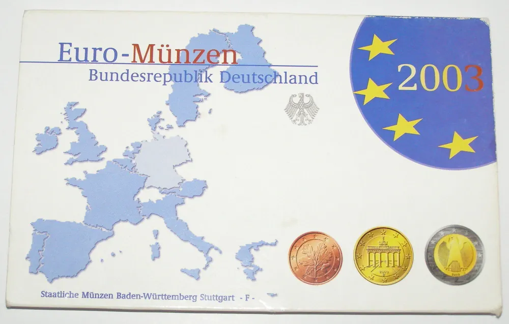 Sada euromincí Nemecko 2003 PROOF