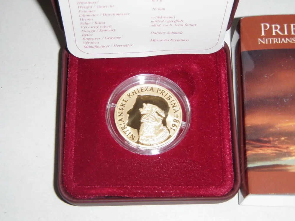 2011 - 100 Euro - Pribina - PROOF