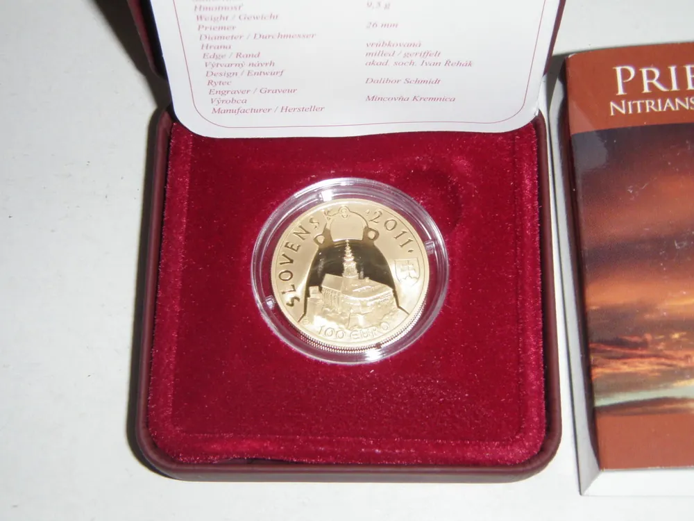 2011 - 100 Euro - Pribina - PROOF